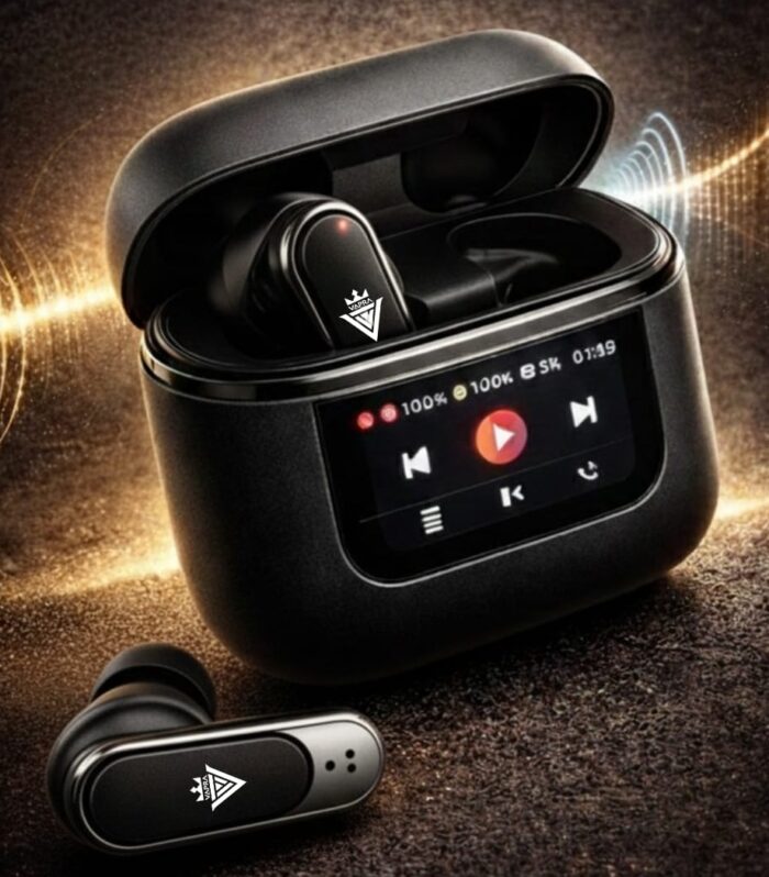 VAPRA 28 – Touch Control TWS Earbuds | 48H Playback | Active Noise Cancellation | Pop Rockstar Music Modes | Find My Earbuds