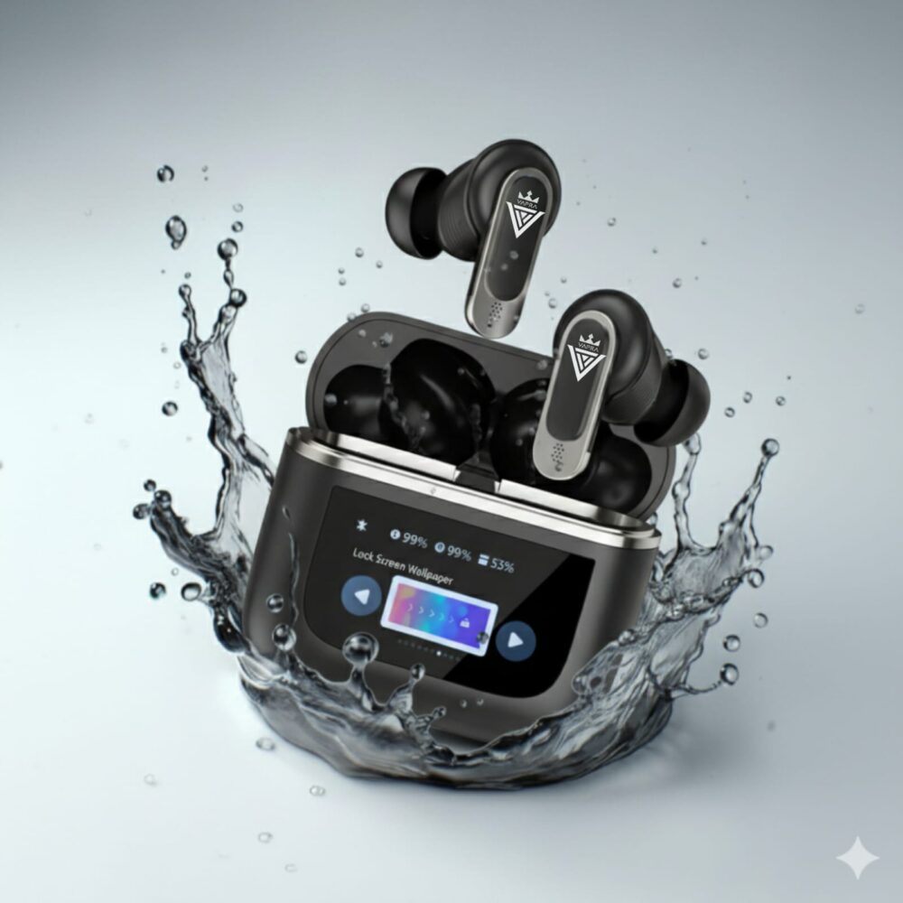 VAPRA 28 – Touch Control TWS Earbuds | 48H Playback | Active Noise Cancellation | Pop Rockstar Music Modes | Find My Earbuds - Image 4