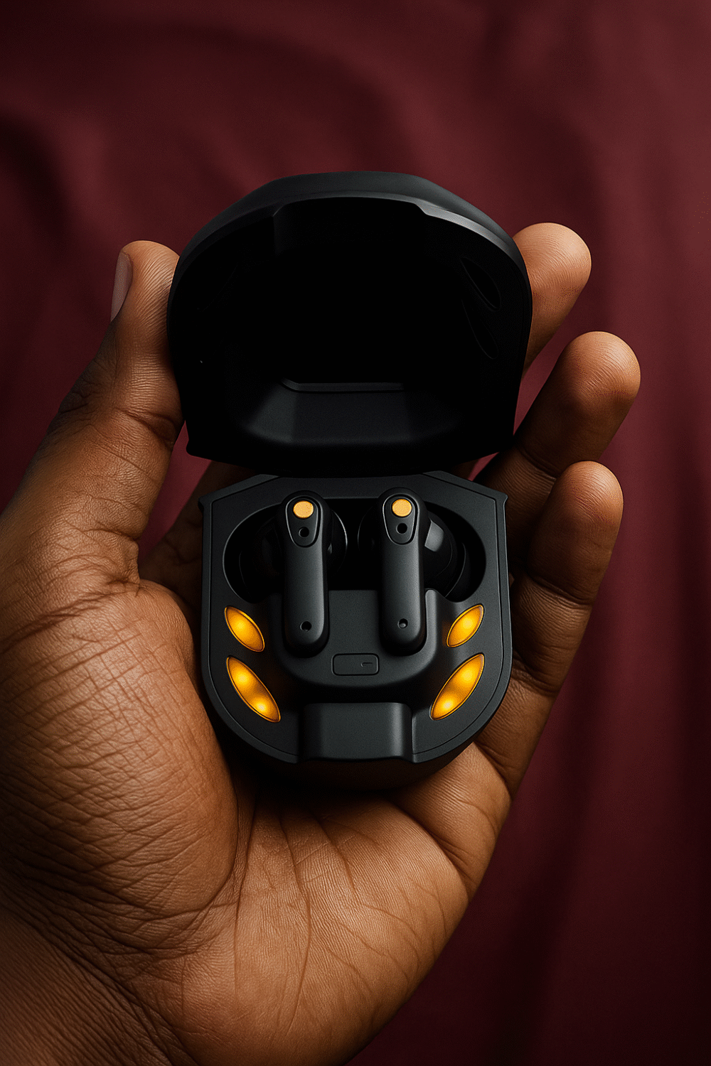 VAPRA 14 Gaming Extreme TWS Earbuds with Glowing leds never lets your game down - Image 4